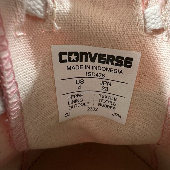 RARE Converse All Star Trekwave Low Ox Platform Sneakers in Pink - Picture 11 of 11